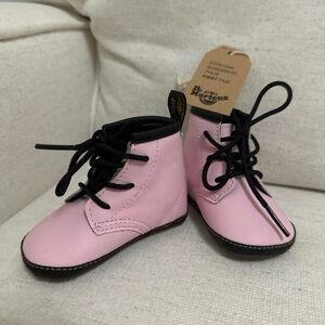 Dr. Martens Baby Pink Crib Shoes
